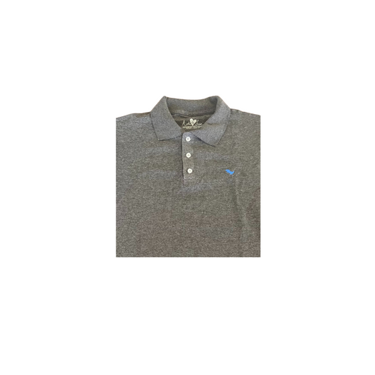 Grey Men's Cotton/Poly Polo